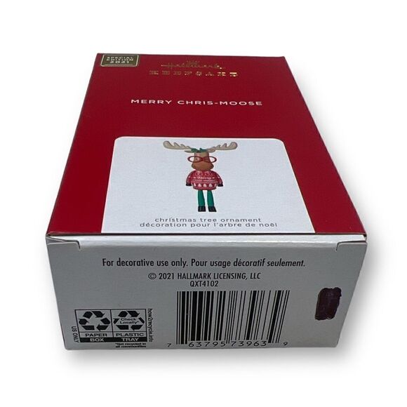 Hallmark Keepsake Merry Chris-Moose Ornament - Picture 3 of 7